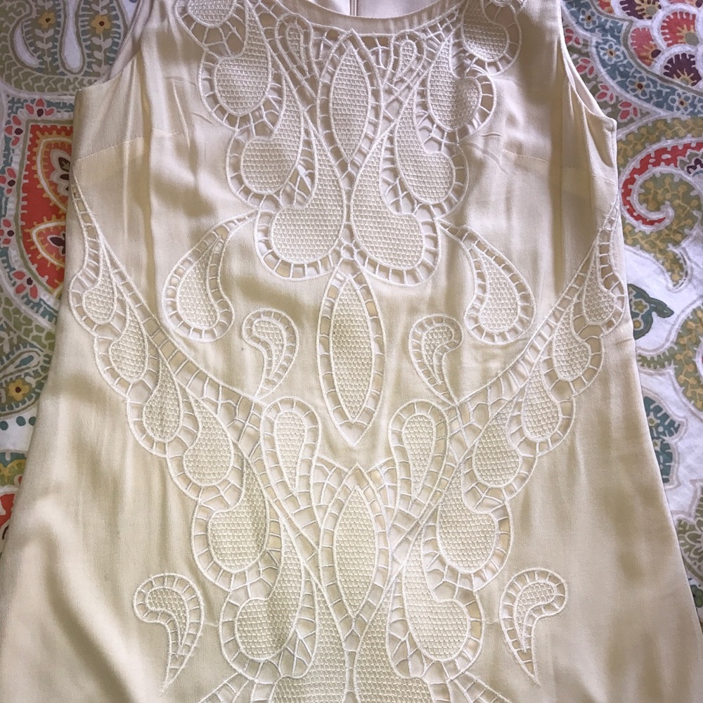 Cream Mini Dress - Picture 3 of 3