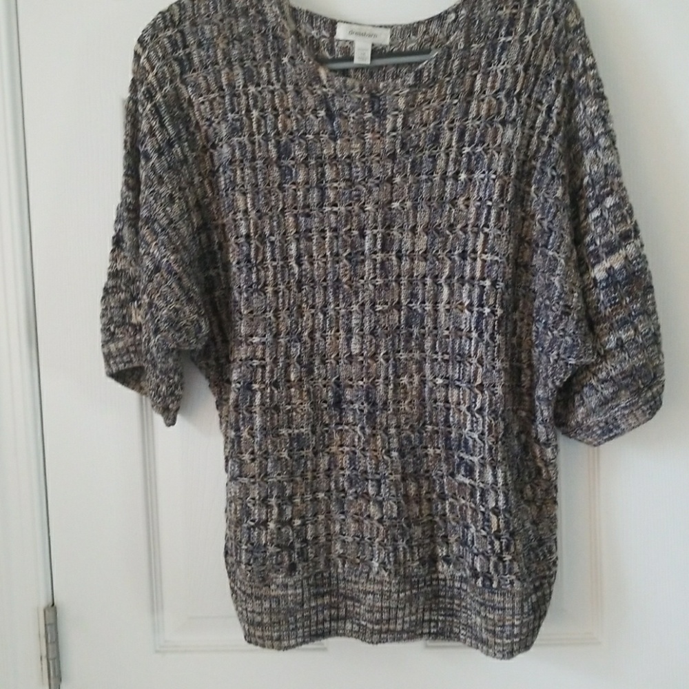 Blue & Tan sweater