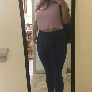 High waisted jeans💗