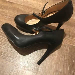 Black Guess platform Mary Janes