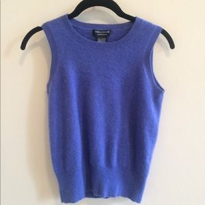 Lord and Taylor Cashmere Sleeveless shirt