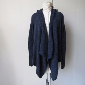 Abercrombie Hooded Waterfall Open Front Cardigan
