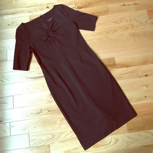 Banana Republic black wear to work dress