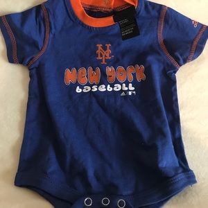 Mets baseball onesie 6-9 months