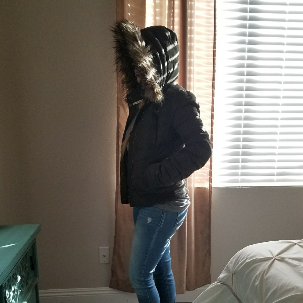 Hollister winter coat