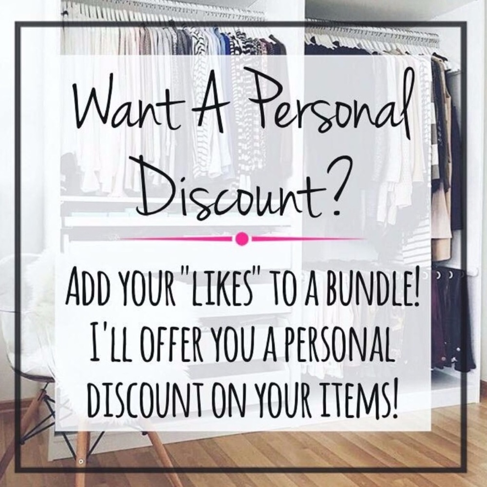 Anyone want a discount?!😍🖤
