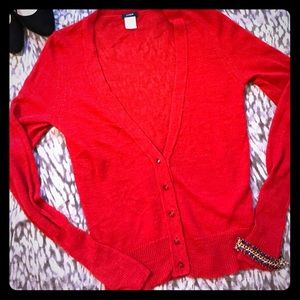 ✨JCrew S V-Neck Cardigan