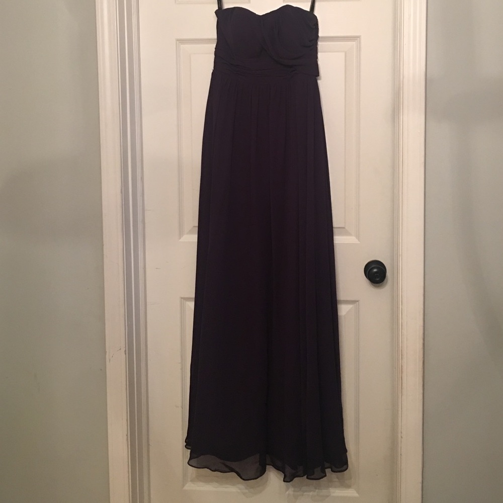 Floor Length Bridesmaid Dress