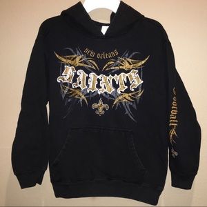 Boy's size Large New Orleans Saints hoodie