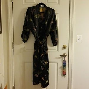 Long silk robe/kimono