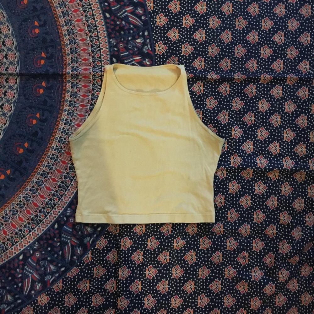 5 for $25 - Nude crop top