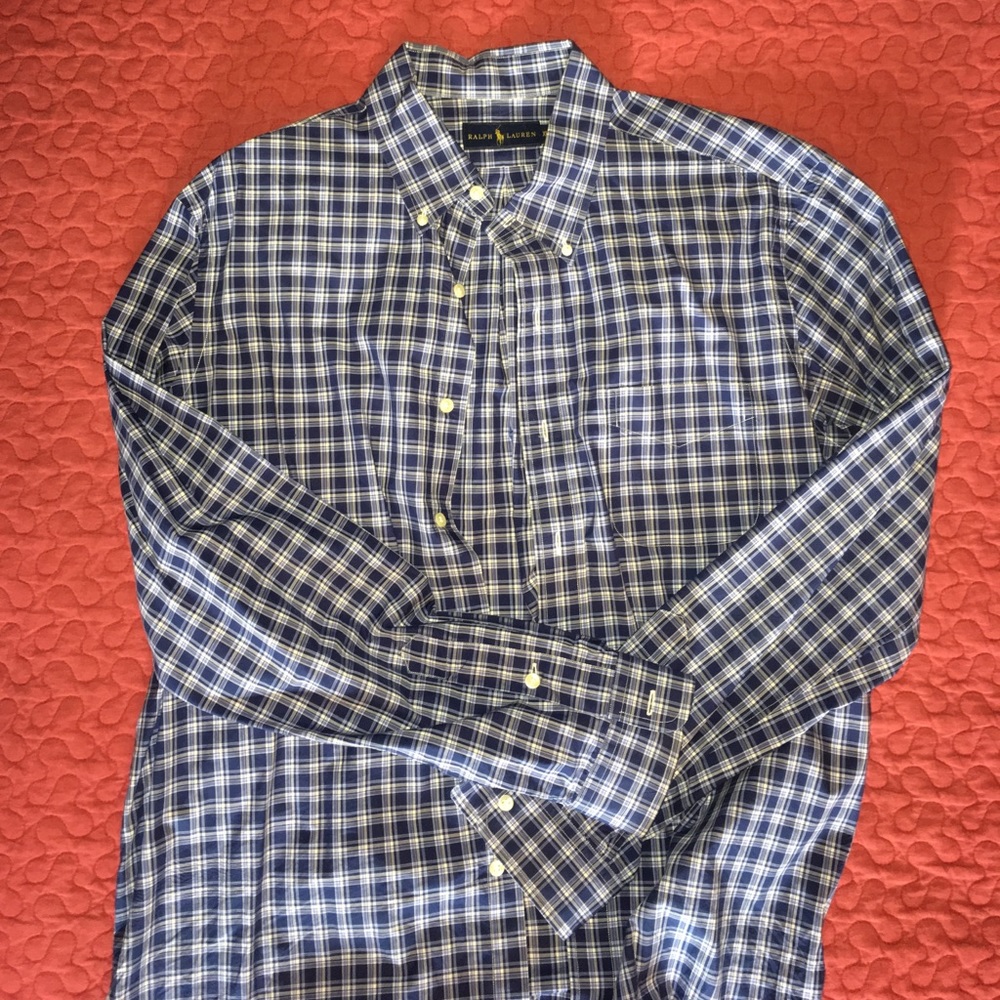 Ralph Lauren casual button down XL shirt