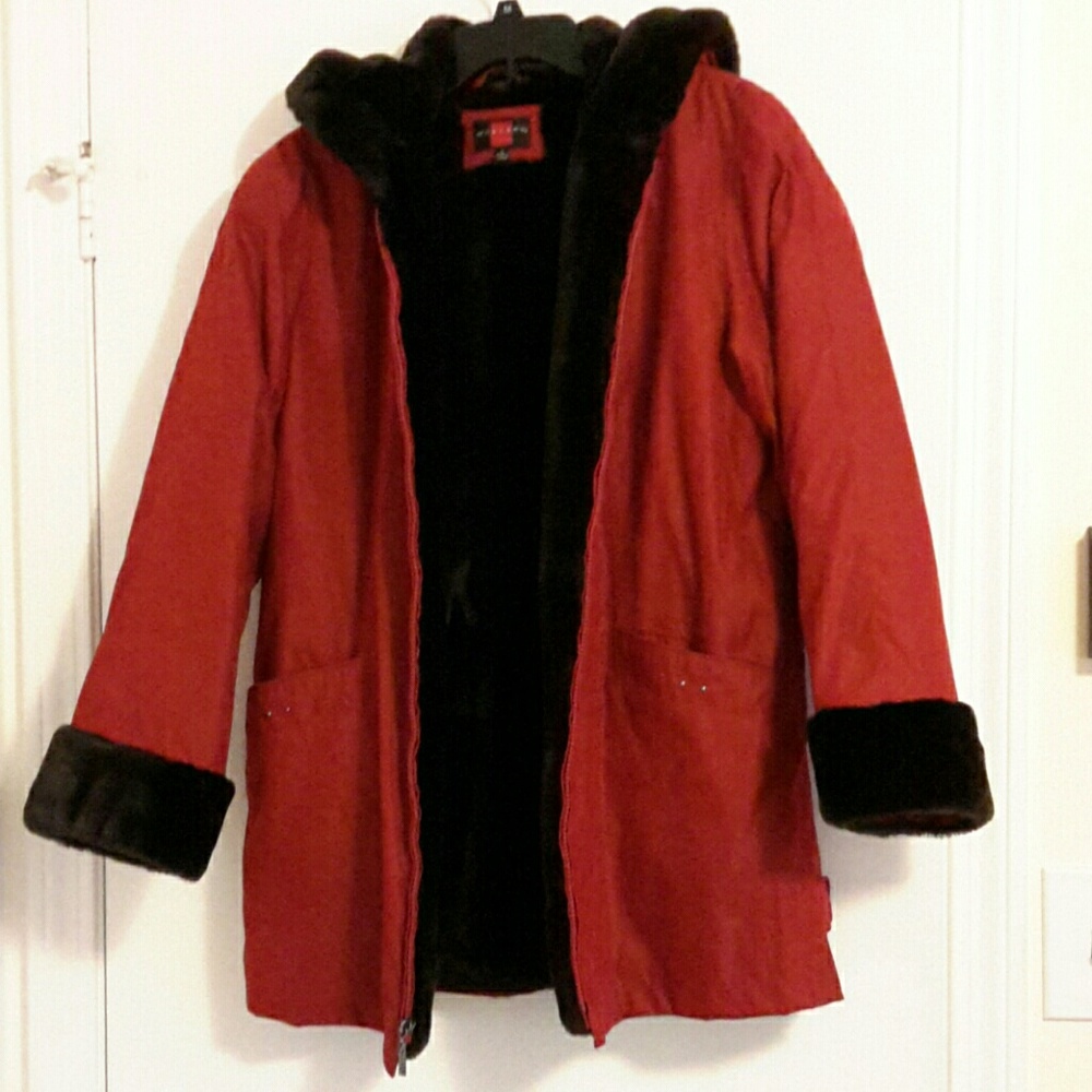 Gallery jacket red, S or 6