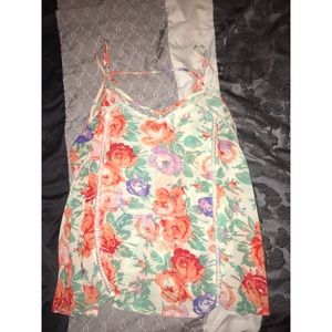 Forever 21 plus floral tank