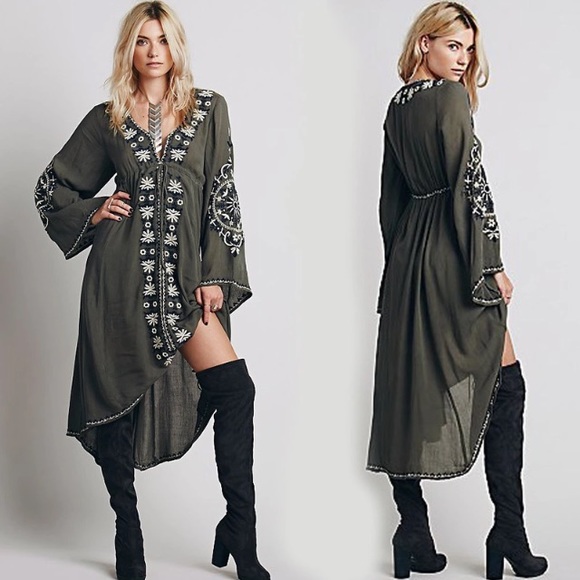 Embroidered Dreamweaver DRESS
Maxi High Low NEW - Picture 2 of 3