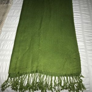 Ann Taylor Deep Olive Green Scarf