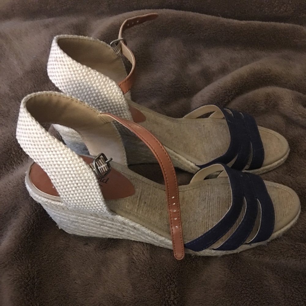 Lucky brand wedges espadrilles