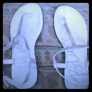 White crystal sandles
