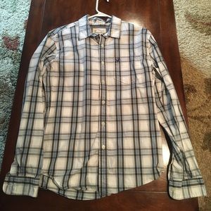 Long sleeve American eagle button up