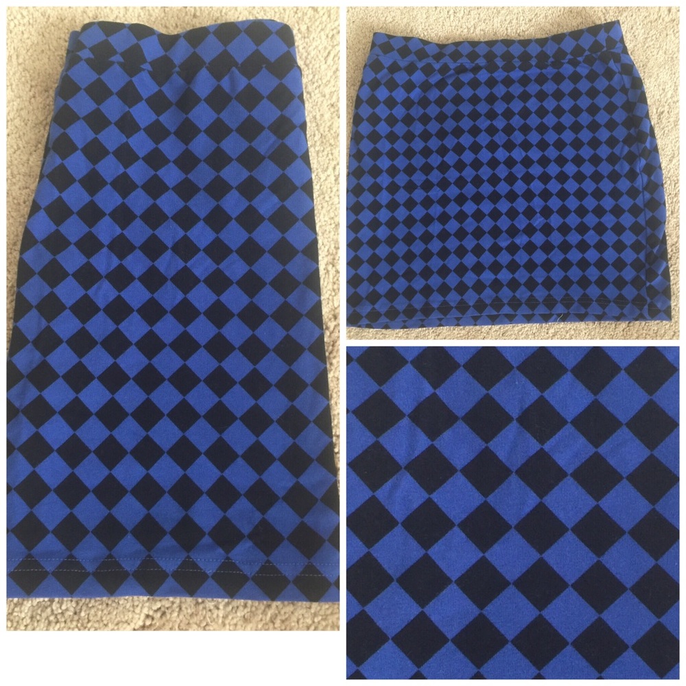 Dark Blue/Black Skirt