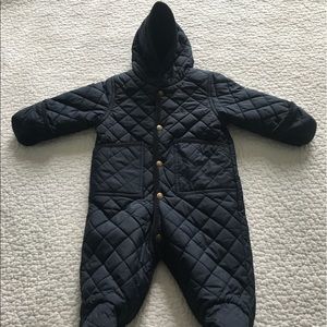Ralph Lauren Infant Quilted Bundting
