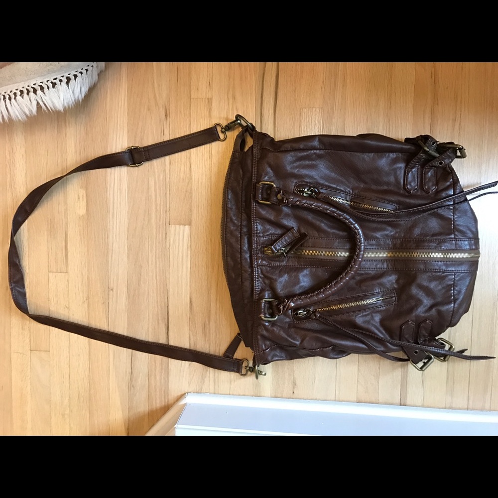 Dark brown HOBO bag