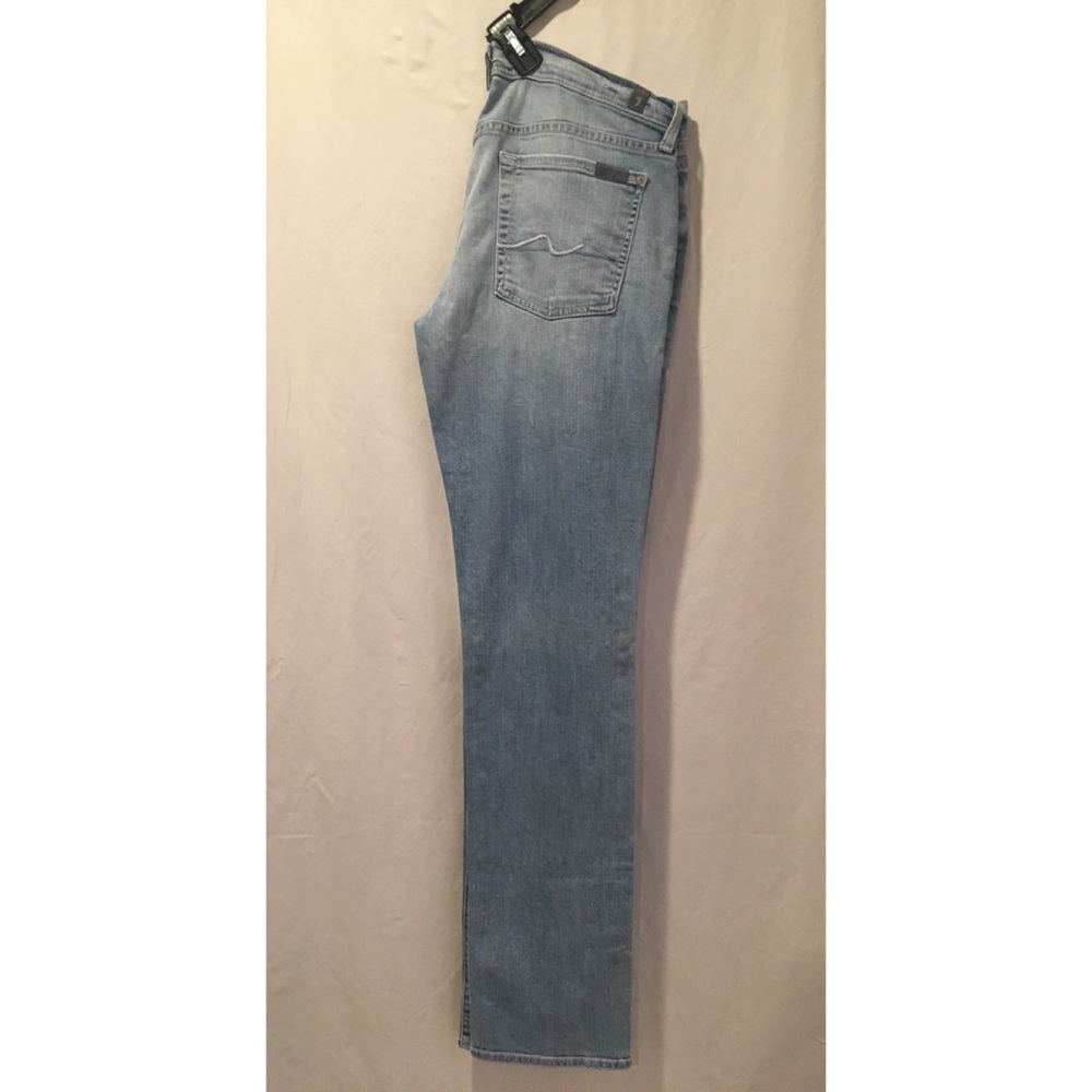 7 Jeans- Classic Straight Leg In Overcast Vintage