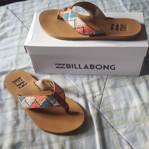 LIKE NEW BillaBong Sandals