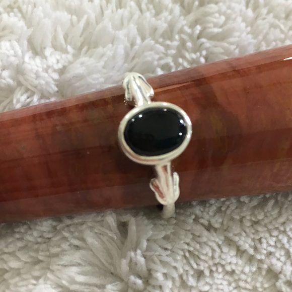 Jewelry - Black Onyx Ring - approx size 6.5