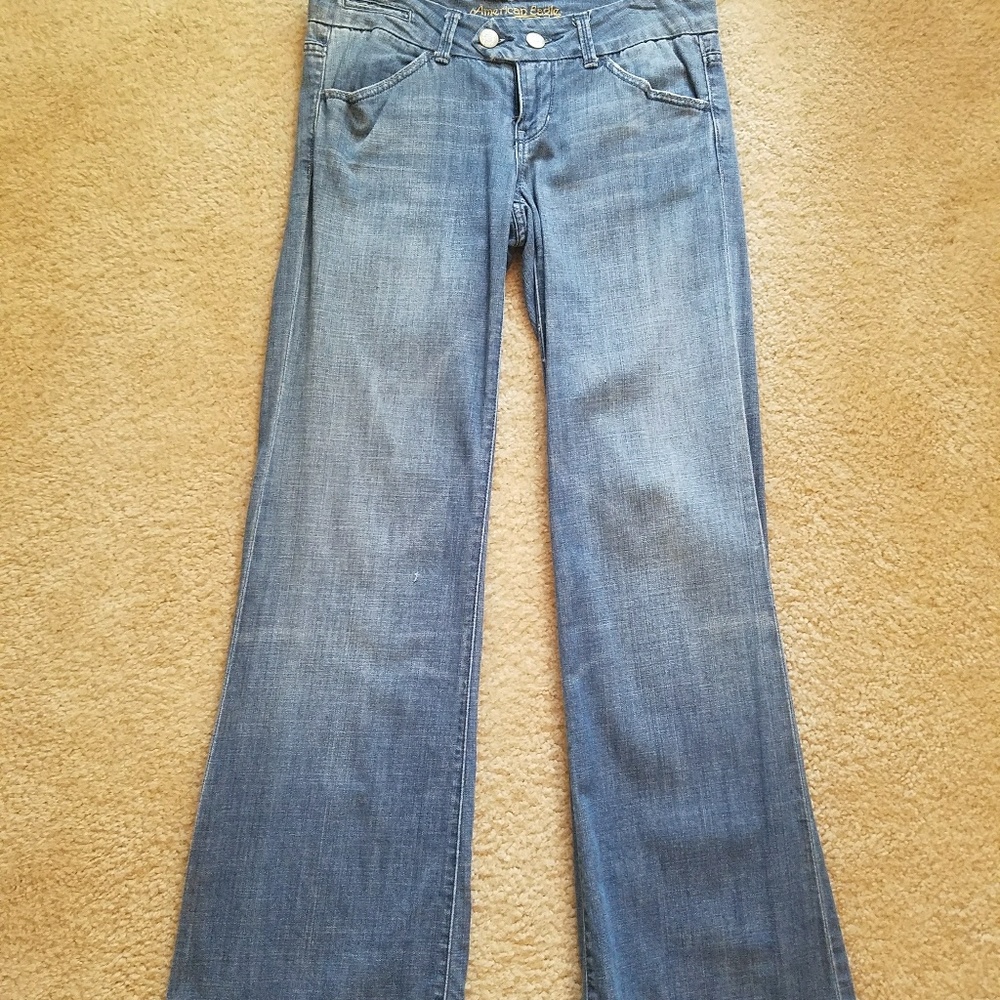 American Eagle Sailor Leg Jeans