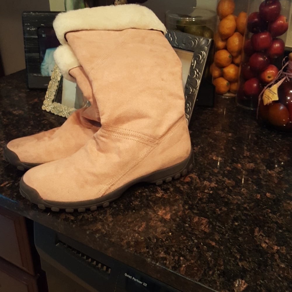 Anne Klein Pink Boots