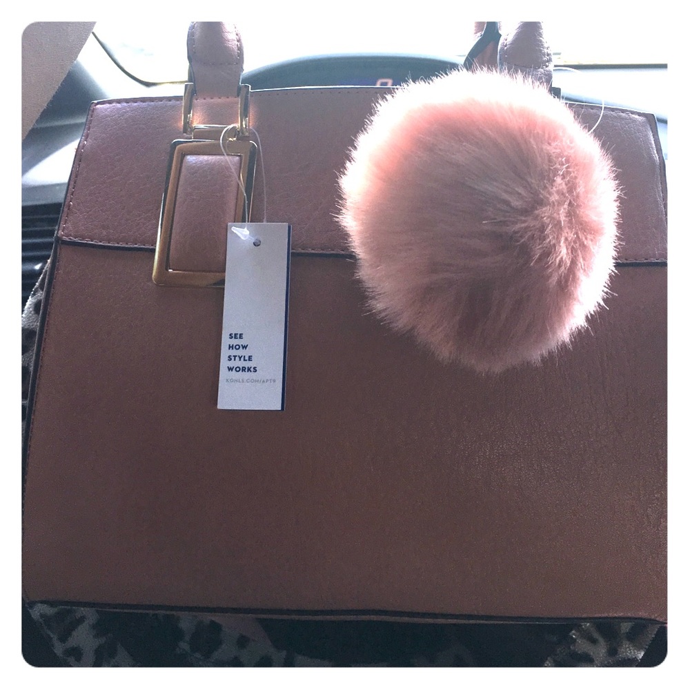 Pink small handbag