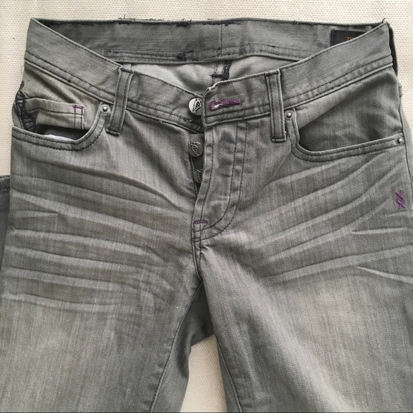 Genetic Denim Grey 'slouchy cigarette' leg jeans - Picture 2 of 3