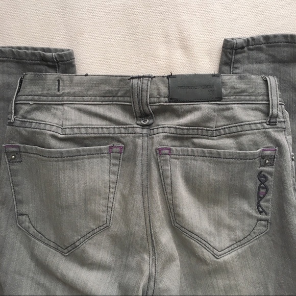 Genetic Denim Grey 'slouchy cigarette' leg jeans - Picture 3 of 3