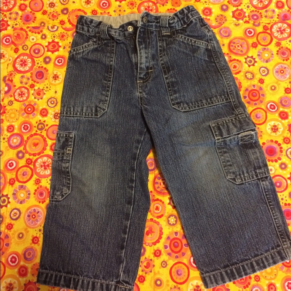 Nice. Toddler boy Gymboree carpenter jeans.