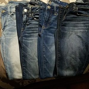 American Eagle Outfitters super stretch jeans