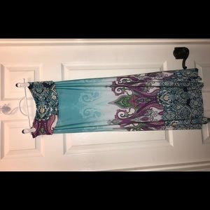 Fold over Maxi Skirt