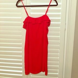 Privacy Please Red Minidress