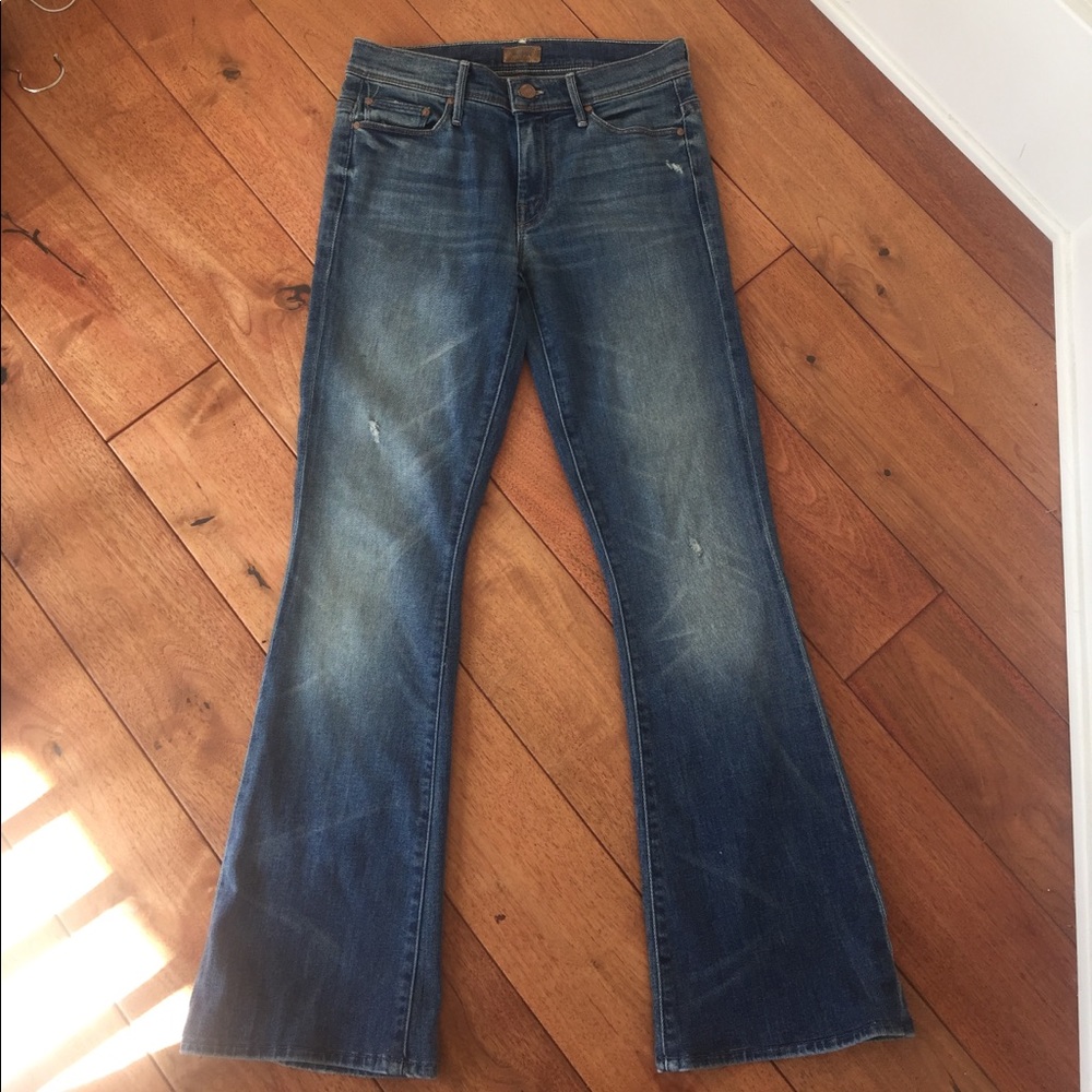 Mother flare leg jeans