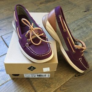 Sperry Top Sider Laguna Maroon / Cognac Shoes