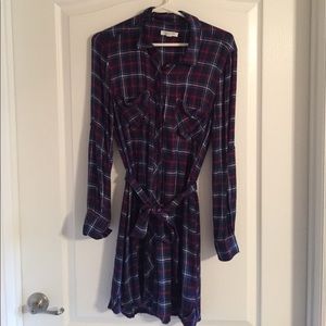 Flannel dress