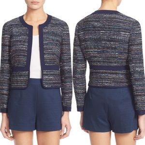 Diane Von Furstenberg Alberta Woven Tweed Jacket Diane Von Furstenberg Alberta Woven Tweed Jacket