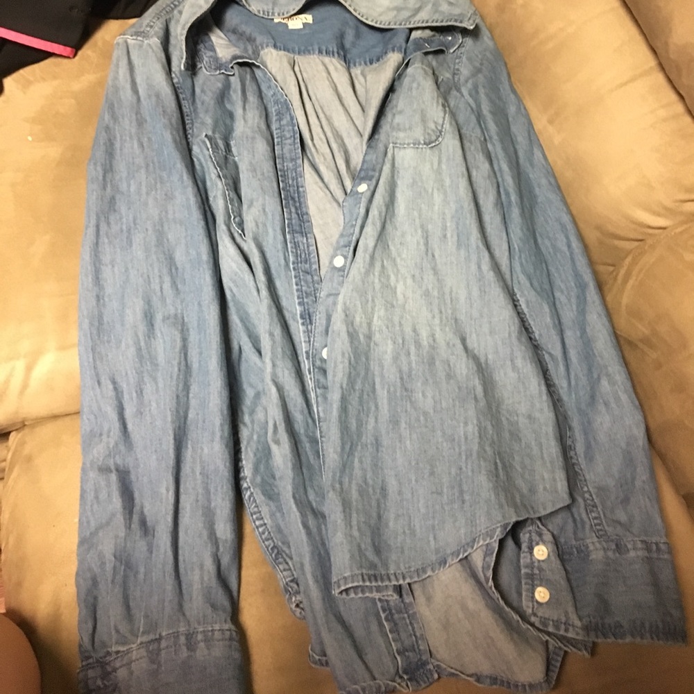 Long sleeve jean jacket