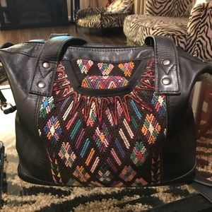 Nena & Co. Black Leather Sonia
