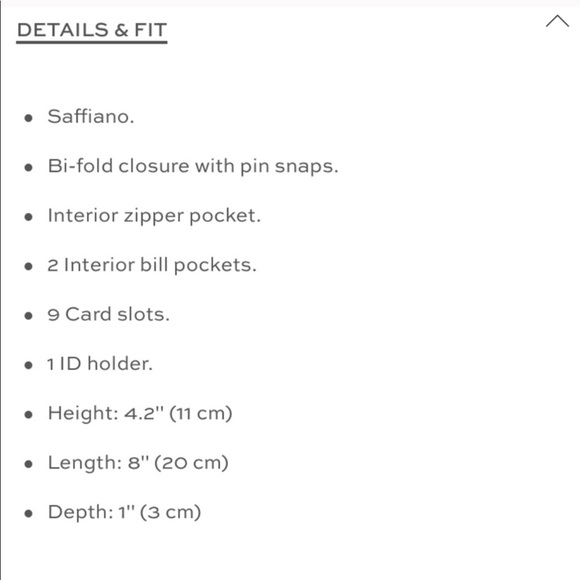 Tory Burch "Landon hidden zip continental" - Picture 4 of 4