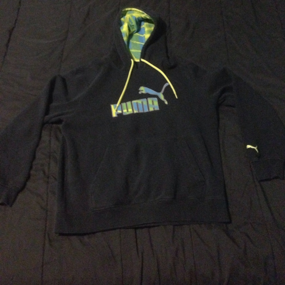 Men's puma multi color hoodie
