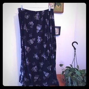 Cotton Maxi Skirt