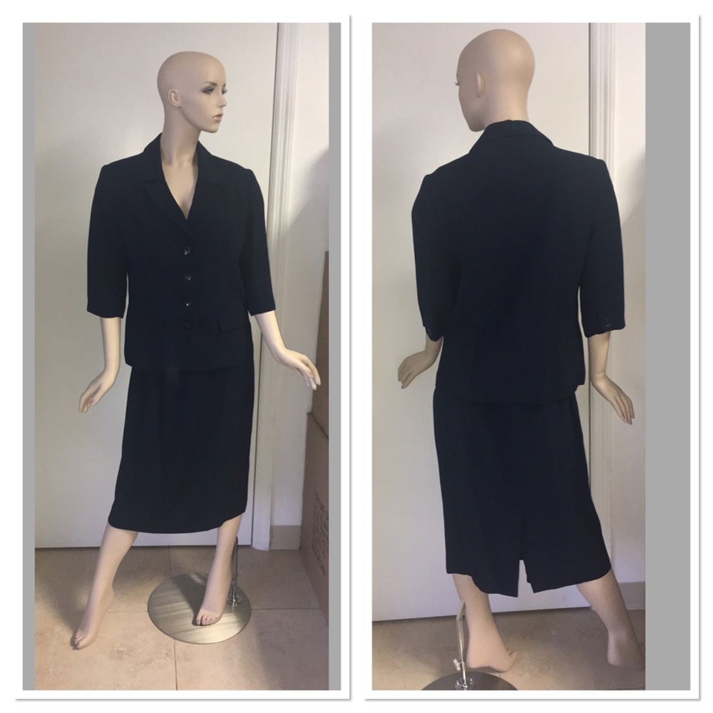 Blazer & Pencil Skirt Suit