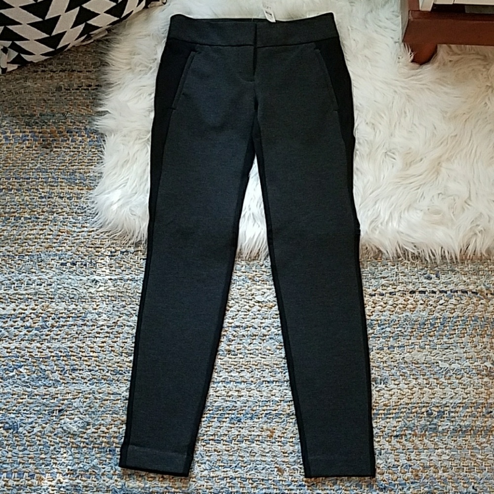 Loft Black Grey Legging Pants