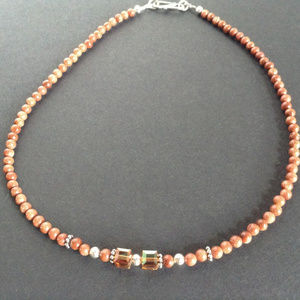 Goldstone Necklace